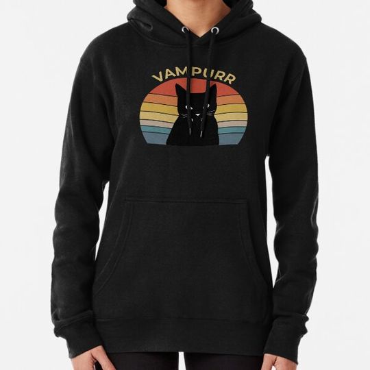 Discover Vampurr Vampire halloween killer cat Hoodies