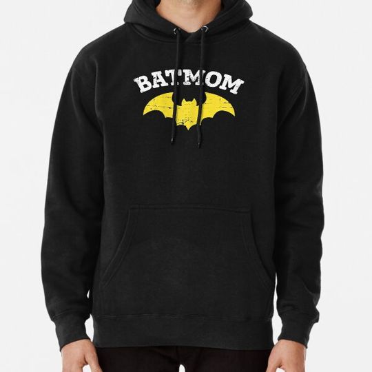 Discover Womens Women Batmom Vintage Mom Mother Mama Gifts Hoodies