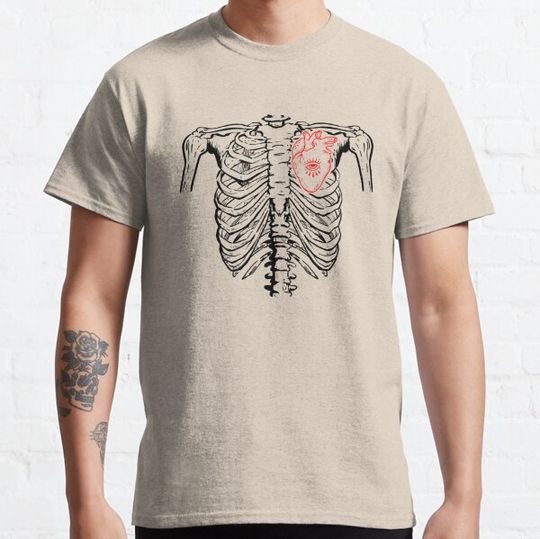Discover Skeleton Ribs T-shirts