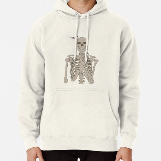 Discover Shocked Skeleton "black" Hoodies