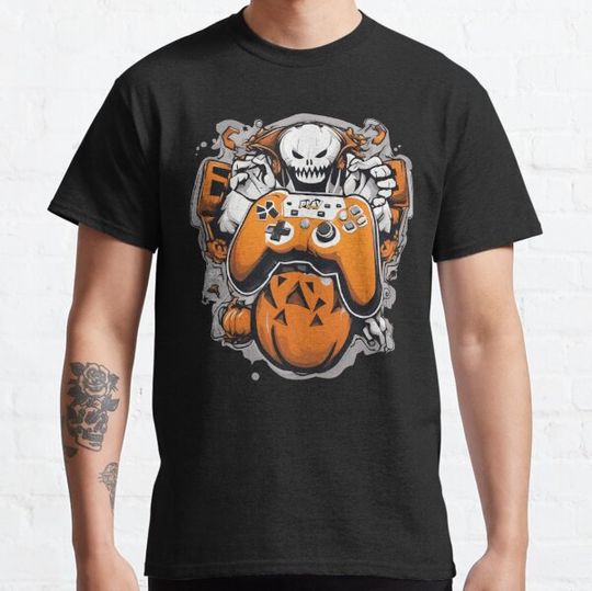 Discover Gamer ( Halloween mood ) V2 T-shirts