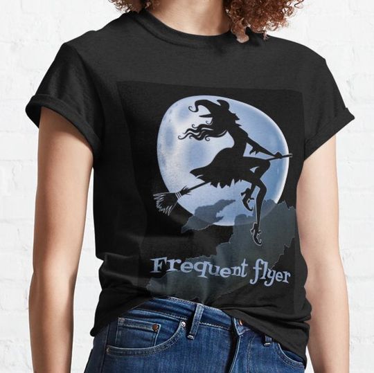 Discover Frequent flyer witch T-shirts