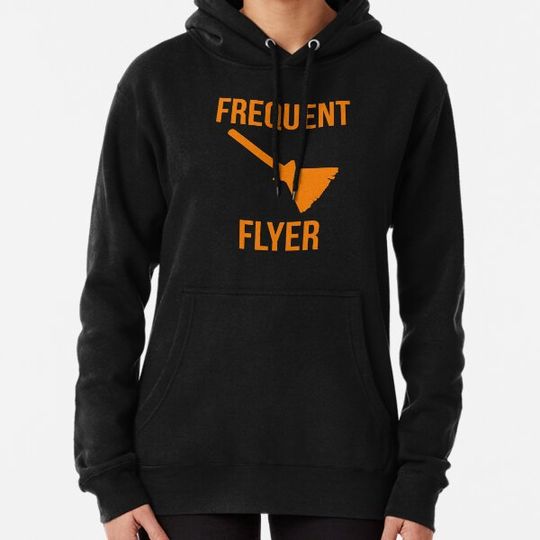 Discover Frequent Flyer Witch Halloween Brooms Are For Amateurs Hoodies