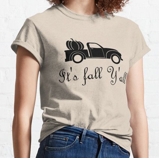 Discover Halloween It's Fall Y'all, Women Funny Pumpkin Graphic funny gift idea T-shirts