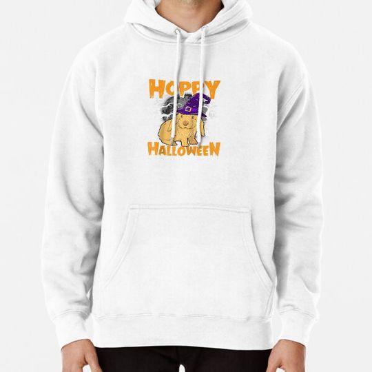 Discover Cute Halloween Rabbit With Witch Hat Gift Raglan Baseball Tee Hoodies