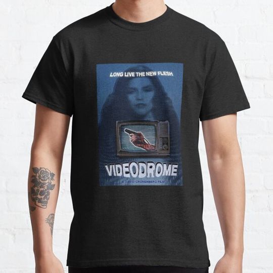 Discover Videodrome Fan Art Scanners Halloween Horror movie scifi film T-shirts