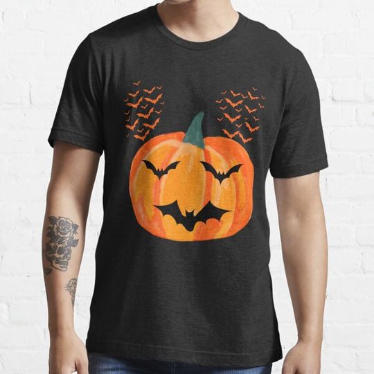 Discover Bat led Pumpkin T-shirts