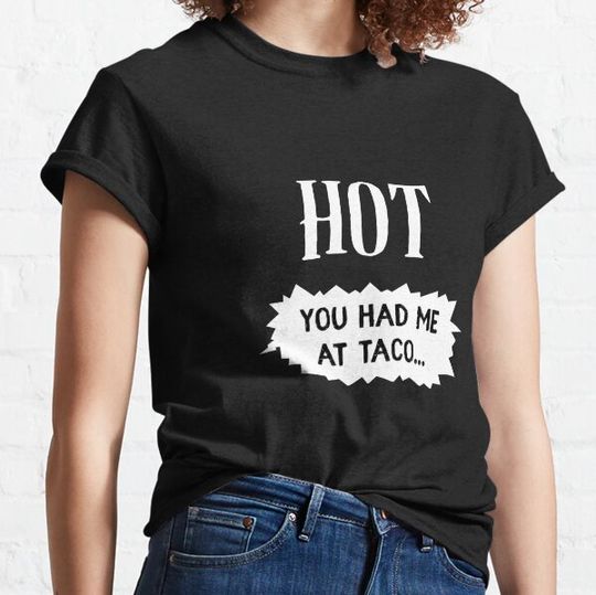 Discover Hot Taco Sauce Packet Group Halloween Costume T-shirts