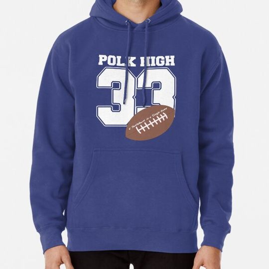 Discover Vintage TV Show Polk High Football Group Halloween Costume Idea Hoodies