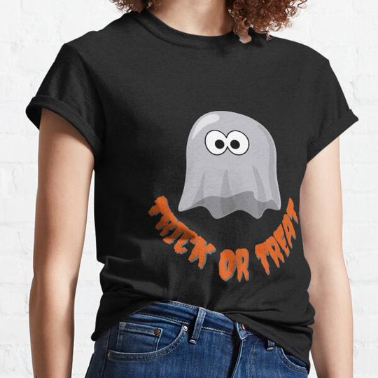 Discover Cute Little Ghost Trick or Treat T-shirts