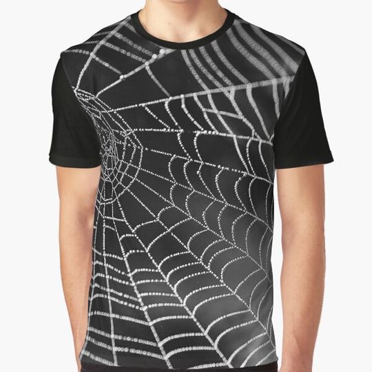 Discover Spider Web Nature T-shirts