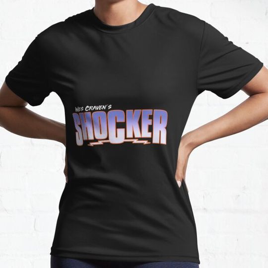 Discover Shocker Logo - Shocker（1989）☆VHSGasm Video☆  | HORROR MERCH  Limited Edition | Perfect Gift For You And Friends T-shirts