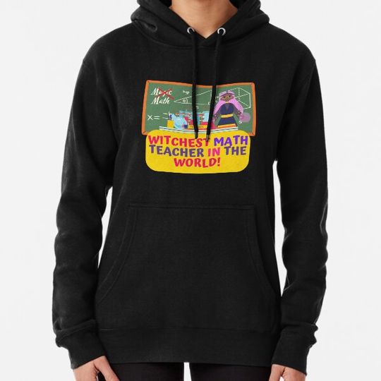Discover Witchest Math Teacher, Female Math Teacher Halloween Design Hoodies