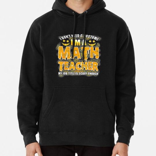 Discover Math Teacher Halloween Shirt with Ghost