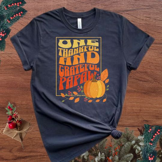 Discover Papaw thanksgiving fall pumpkin shirt Cute Funny baby pregnancy announcement gift for soon to be Papaw plus size tshirt t-shirt tee present