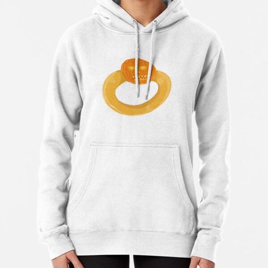 Discover Halloween jack-o'-lantern ring Hoodies