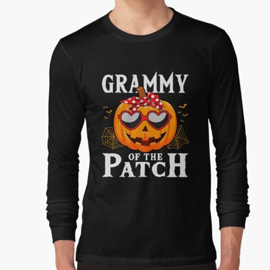 Discover Womens Pumpkin Grammy Of The Patch Family Halloween Costume T-shirts
