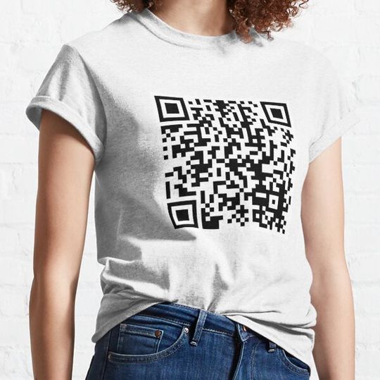 Discover Butter qr code T-shirts