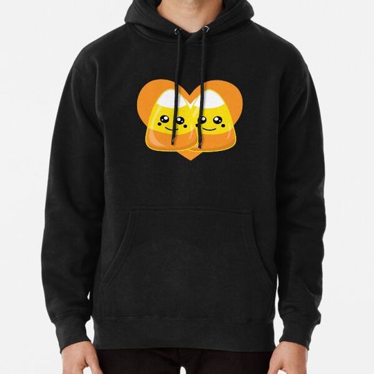 Discover Cute Candy Corn Heart Hoodies