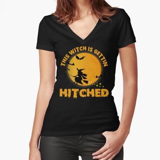 Discover This witch is getting Hitched T-shirts