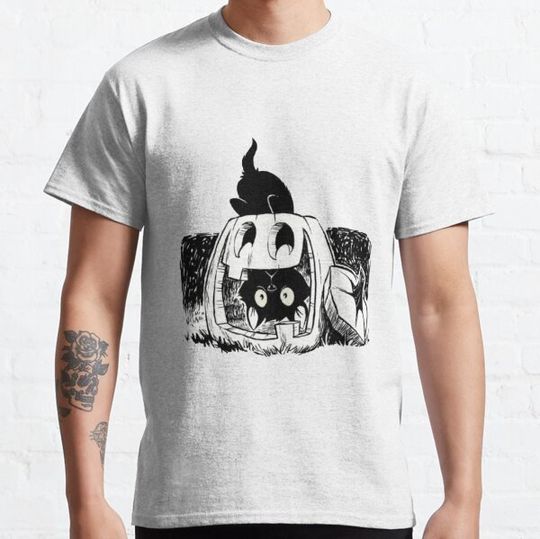 Discover Cat in pumpkin T-shirts