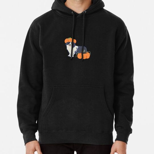 Discover Pumpkin Border Collie Hoodies