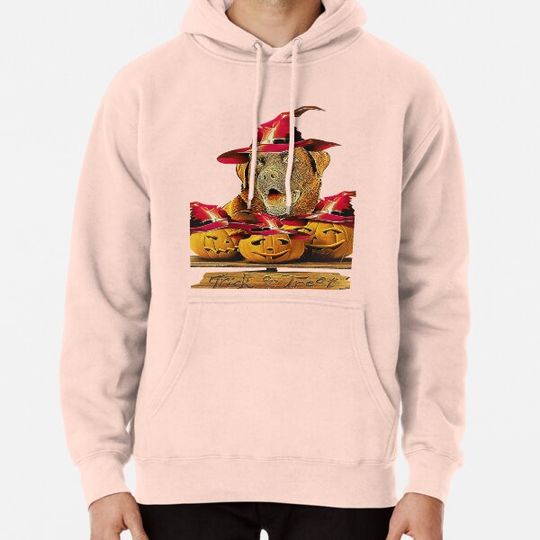 Discover Brown Labrador Witch And Pumpkins Friends Hoodies