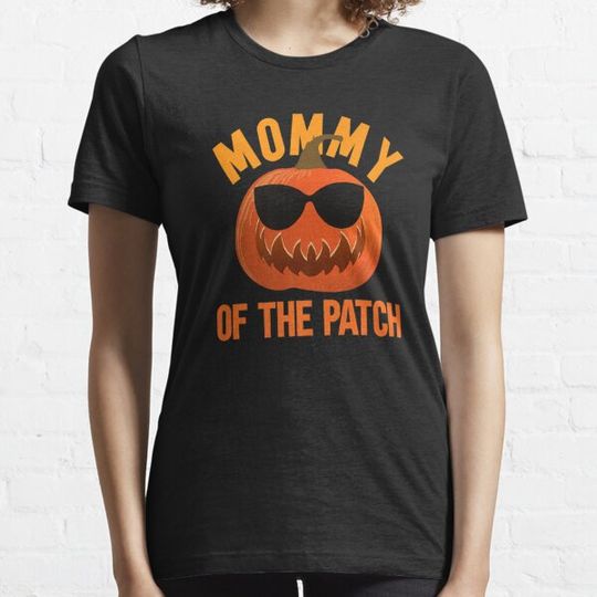 Discover Mommy Of The Patch Cool Pumpkin Family Matching Halloween T-Shirt T-shirts