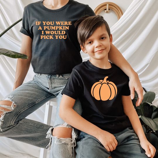 Discover Pumpkin Picking Family Matching Halloween Shirt