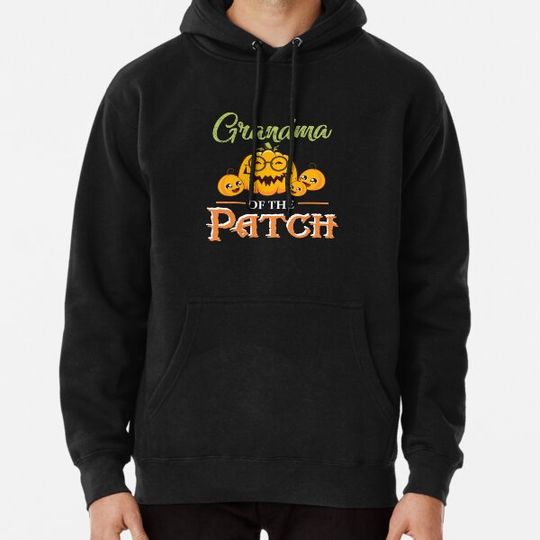 Discover Grandma Of The Patch Matching Halloween gift for women Hoodies
