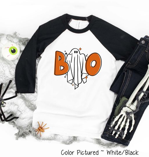 Discover Boo Ghost Halloween Shirt, Cute Family Halloween Tee