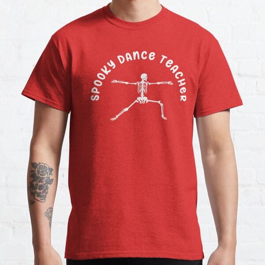 Discover Spooky Dance Teacher T Shirt Design T-shirts