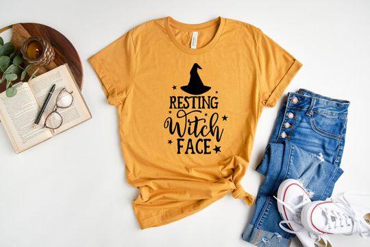 Discover Women's Resting Witch Face Shirt
