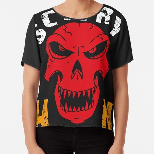 Discover skull scary hallween-01 T-shirts
