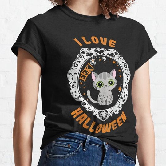 Discover Care Cats Halloween, cats lovers T-shirts