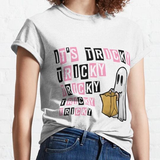 Discover It'S Tricky Halloween Funny Ghost T-shirts