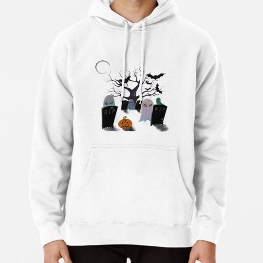 Discover Halloween Scenes graphic Hoodies