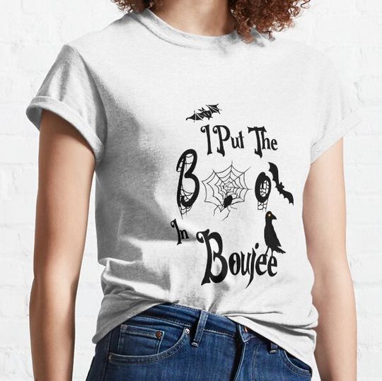 Discover I Put The Boo In Boujee funny halloween T-shirts