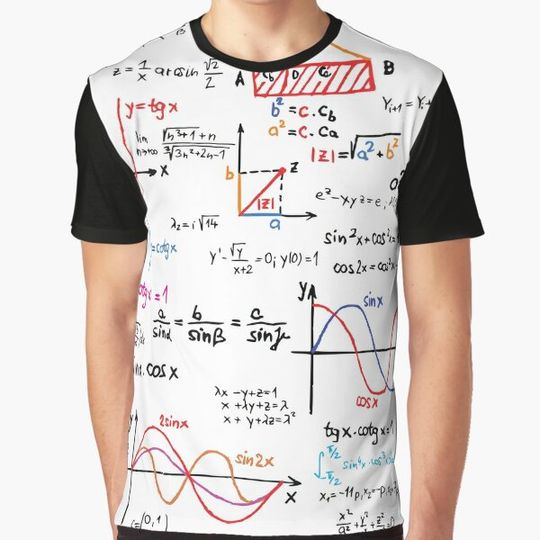 Discover Mathematics Formulas Numbers T-shirts