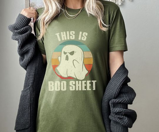 Discover This Is Boo Sheet - Funny Halloween Gift Shirt