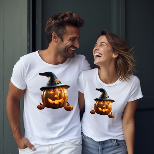 Discover Spooky Season Essential: Halloween Pumpkin T-Shirt Unisex | Limited Edition! Unisex Jersey Short Sleeve Tee