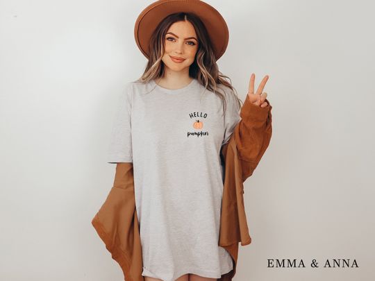 Discover Hello Pumpkin Thanksgiving T-Shirt