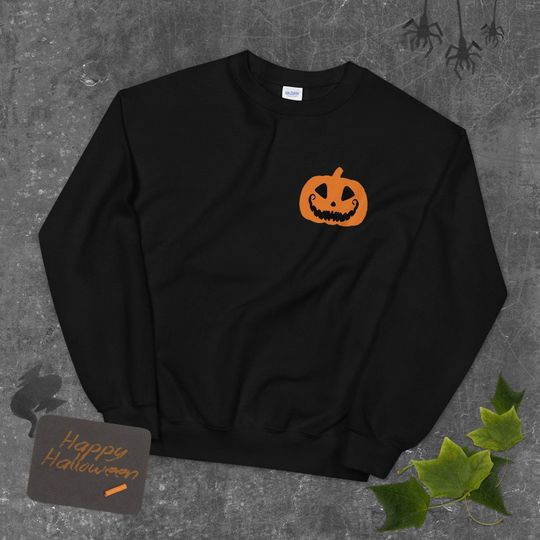 Discover Halloween Jack-O-Lantern Unisex Sweatshirt