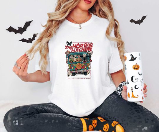 Discover The Horror Machine Halloween Shirt