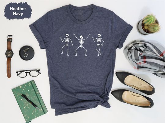 Discover Funny Halloween Skeleton Shirt Collection