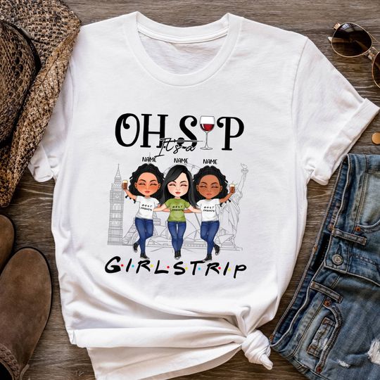 Discover Personalized Girls Trip Custom Shirt