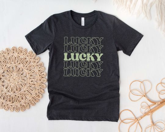 Discover Lucky Shamrock T-Shirt for St. Patrick's Day - Fun Gift for the Holiday