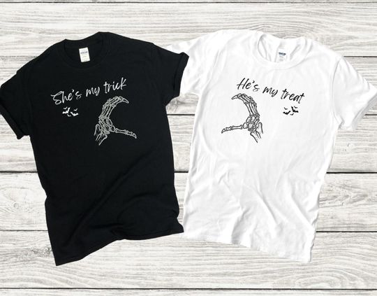 Discover Funny Couples Halloween T-Shirt - Cute Design