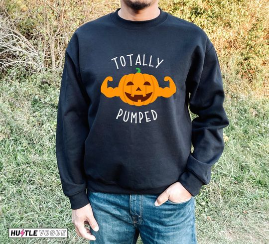 Discover Pumpkin Muscles Fun Halloween Workout Tank