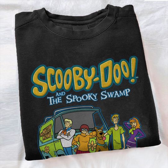 Discover Scooby Doo The Spooky Swamp Shirt, Halloween Scoobydoo TShirt Hoodie Sweatshirt, Horror Movie, Scoobydoo Sweatshirt, Ruroh Halloween Shirt
